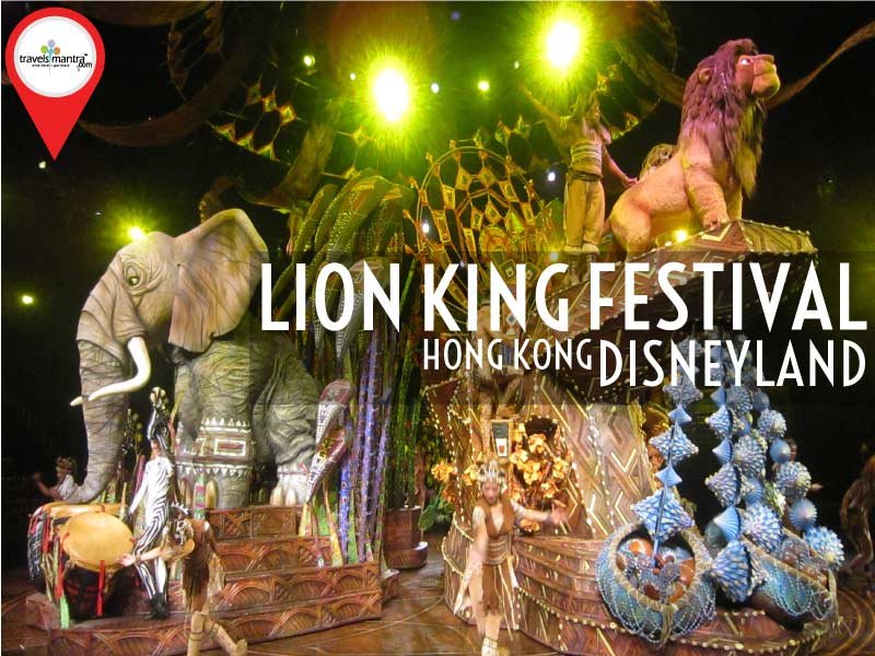 Festival of the Lion King in Disneyland Hong Kong