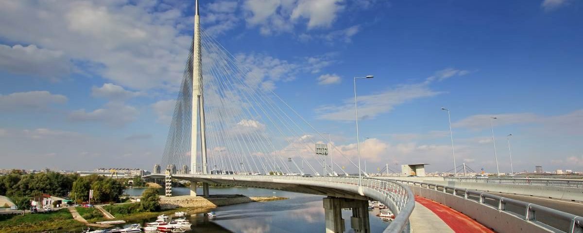 New bridge in Belgrade
