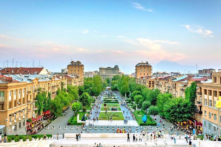 Republic Square Yerevan Armenia – included in Armenia tour packages 2025 by Travels Mantra